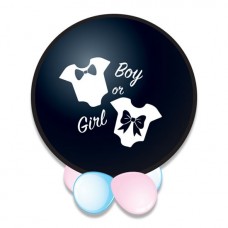 Confetti ballon gender reveal it's a boy